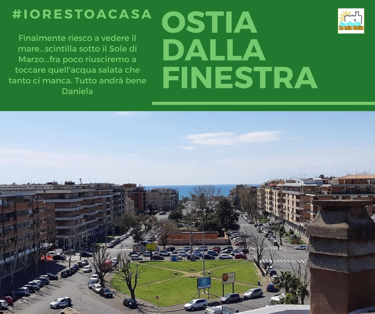 Ostia dalla finestra: mese di marzo